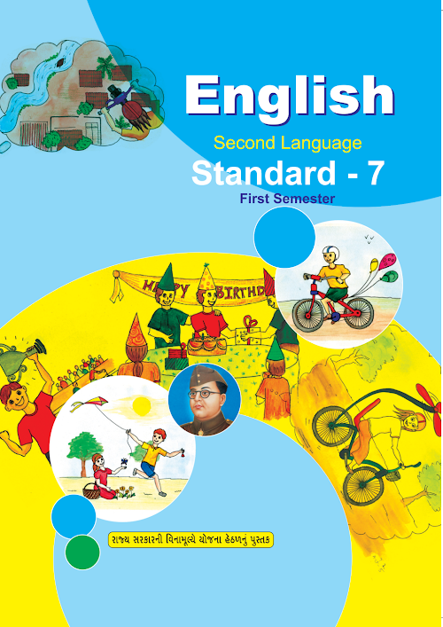 GSEB Standard 7 English Second Language 1ST Sem Textbook PDF Download Gujarati Medium