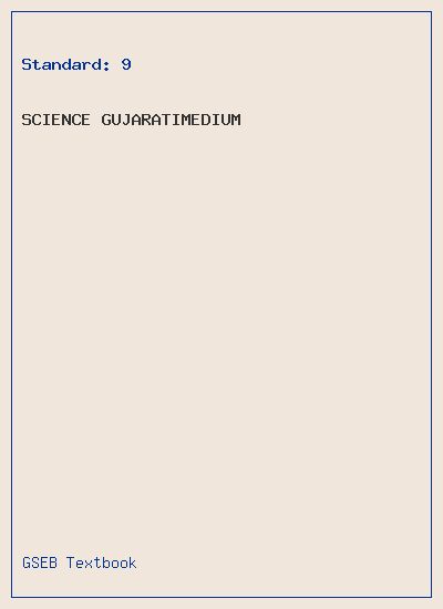 GSEB Standard 9 Science Textbook PDF Download Gujarati Medium